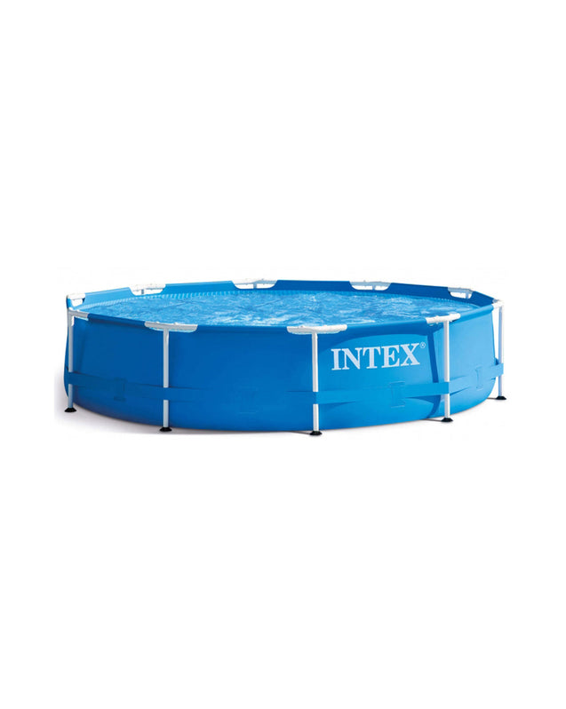 INTEX Round Metal Frame Pool (10' X 30")