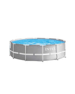 INTEX Prism Frame Pool (12' x 39") With Water Filter Pump Type "A" And Safety Ladder