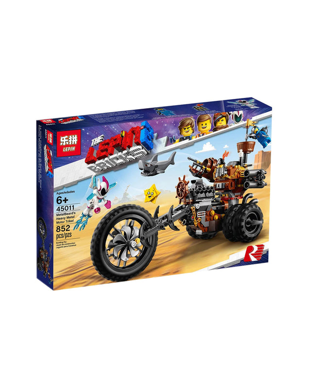 Lepin Metal Beard's Heavy Metal Motor Trike Building Blocks