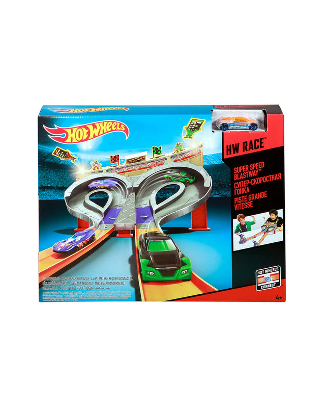 Hot Wheels Super Speed Blastway Dual Track Racing