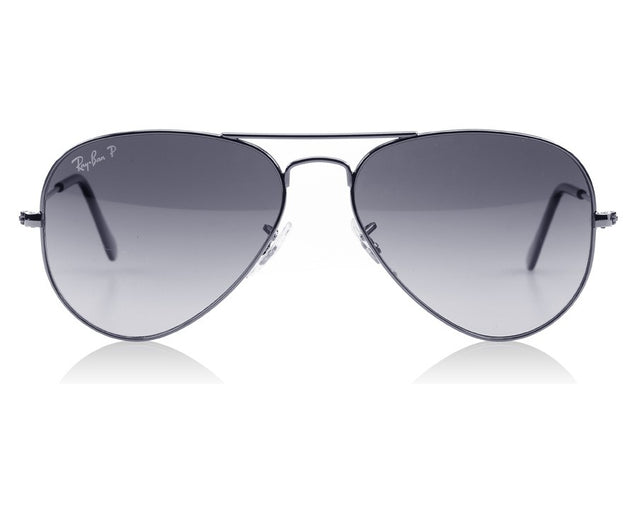 RB3026 AVIATOR BLACK POLARISED