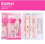 Kemei 4 In 1 Rechargeable Shaver Suit