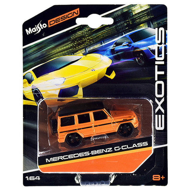 Mercedes Benz G-Class, Orange Metallic - Maisto 15494-20D - 1/64 scale Diecast