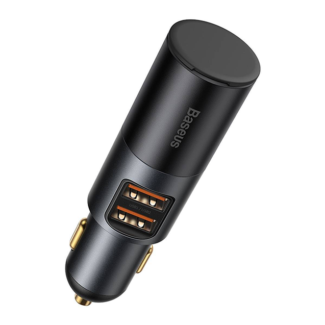 Baseus Share Together Fast Charge Car Charger with Cigarette Lighter Expansion